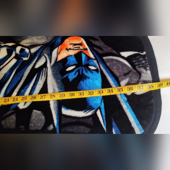 DC Comics Justice League Plush Throw 49 X 39 - Picture 8 of 8